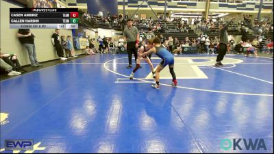 55 lbs Consi Of 8 #2 - Casen Ambriz, Team Guthrie Wrestling vs Callen Hardin, Team Guthrie Wrestling