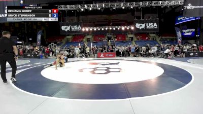 120 lbs Champ. Rd Of 256 - Benjamin Gomez, CO vs Bryce Stephenson, SC