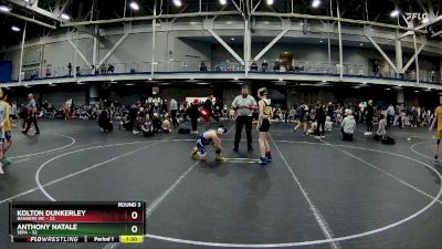 92 lbs Round 3 (4 Team) - Kolton Dunkerley, Rangers WC vs Anthony Natale, SEPA