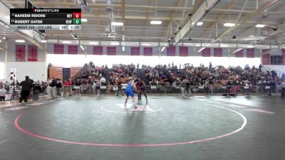 215 lbs Round Of 16 - Naheem Ridore, Weymouth vs Robert Oates, Bedford/AB