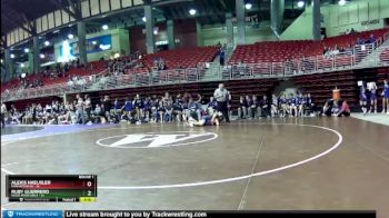 110 lbs Round 1 (8 Team) - Alexis Haeusler, Manhattan HS vs Ruby Guerrero, Wood River Girls