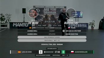 Luca De Boni vs Adam Bugdalski 2026 OCEAN TRIAL WARSAW