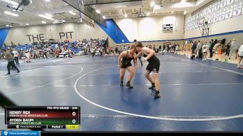 200 lbs Cons. Semi - Ayden Baum, Wasatch Wrestling Club vs Henry Rex, Sons Of Atlas Wrestling Club