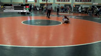 90 lbs Cons. Round 2 - Connor Fox, Indee Mat Club vs Austin Wade, Wrath