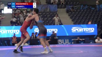 71 kg Repechage #2 - Gor Khachatryan, Armenia vs Luka Lomadze, Georgia