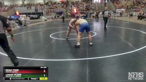 AA 138 lbs Cons. Round 2 - Matthew Anderson, Ravenwood vs Max Landrum, Rossview