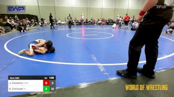 49 lbs Rr Rnd 5 - Jax Cisneroz, Powerhouse Elite 9u vs Kemp Enriquez, Takedown Elite 9u