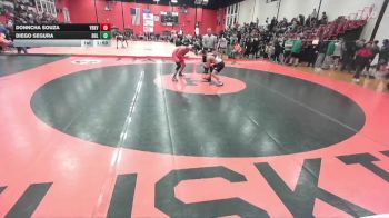 157 lbs Cons. Round 4 - Diego Segura, BOLINGBROOK vs Donncha Souza, YORKVILLE (HS)