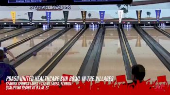 PBA50 UnitedHealthcare Sun Bowl in The Villages - Rd. 1 Qualifying, A Squad