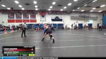 184 lbs Champ. Round 1 - Brandon Tessau, Wisconsin-Platteville vs Colin Honderd, Cornell College