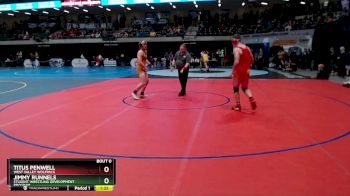 189 lbs Semifinal - Titus Penwell, West Valley Wolfpack vs Jimmy Runnels, Student Wrestling Development Program