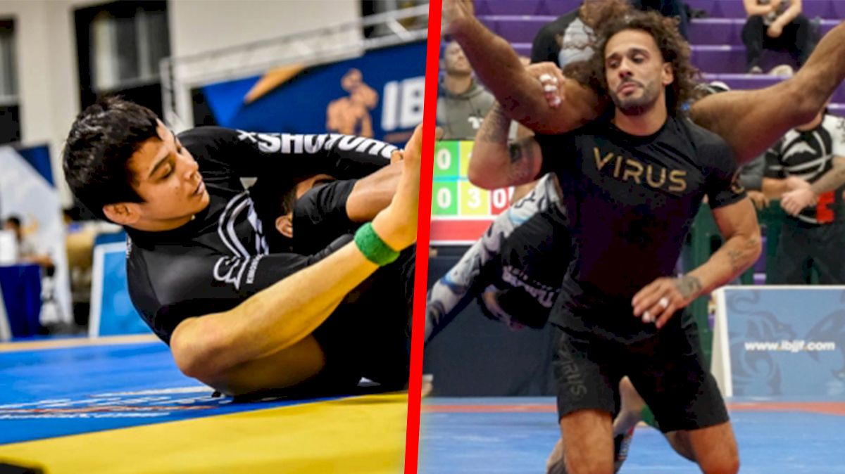 Paulo Miyao & Junny Ocasio Are The Light Feather Frontrunners At No-Gi Pans