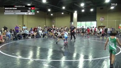 55 lbs Round 3 (6 Team) - Braylen Rone, Tasmanian Devils vs Sebastian Cooper, Rabbit WC