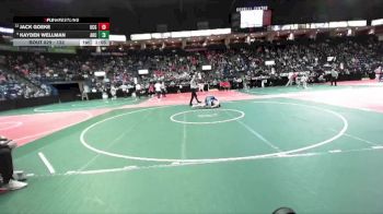 132 lbs Champ. Round 3 - Kayden Wellman, ARC3 vs Jack Goeke, OCGA