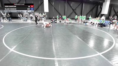 165 lbs John Marcum, South Carolina vs Blake Winsor, Kansas Red