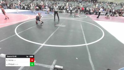 52 lbs Consi Of 8 #2 - Elias Avina, Elk Grove Wr Acd vs Jameson Philpot, Gladiator Wrestling