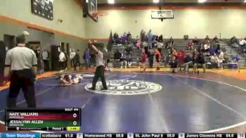 127 lbs 3rd Place Match - Jessalynn Allen, Grissom HS vs Nate Williams, Huntsville