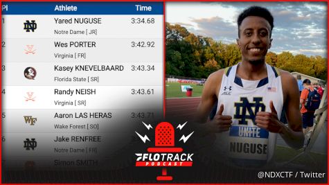 Yared Nuguse Breaks NCAA 1500m Record In SOLO Prelim