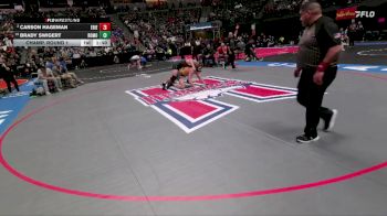 190-5A Champ. Round 1 - Brady Swigert, Rocky Mountain High School vs Carson Hageman, Erie