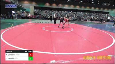 145 lbs Round Of 32 - Ayden Gonzales, Wasco Wrestling vs James Hearick, Sweet Home