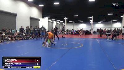 136 lbs Placement Matches (16 Team) - Davian Hall, Illinois vs Kevin Kilpatrick, Georgia