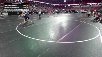 150 lbs Champ. Rd Of 16 - Caden Schwartz, Oregon vs Michael Pertzborn, DeForest
