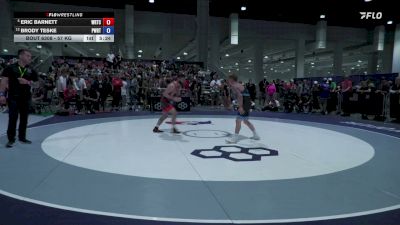 57 kg Champ. Rd Of 16 - Eric Barnett, Wisconsin Regional Training Center vs Brody Teske, PWC RTC