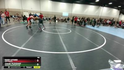 165 lbs Cons. Round 1 - Chase Pleasant, Mission Wrestling Club vs Nash LeTard, New Mexico