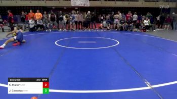 115 lbs Consi-qtrs - Kohl Muller, Walton vs Jacob Carrozza, York