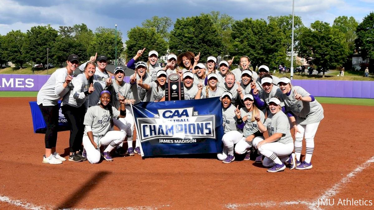 James Madison Softball Crowned 2021 CAA Champions