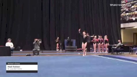 Madi Robben - Women's Group, St. Louis Gym Centre - 2021 Women's Xcel Region 4 Championships