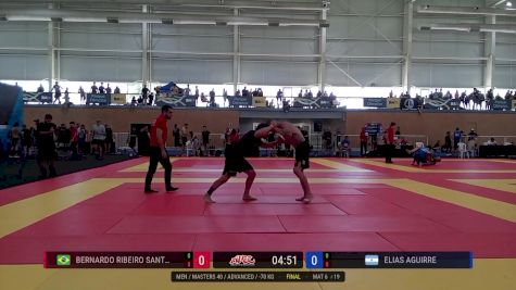 BERNARDO Ribeiro SANTANA vs ELIAS AGUIRRE 2025 ADCC South American Championship