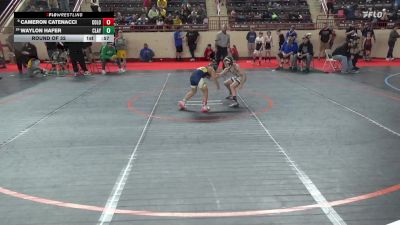 75_B lbs Round Of 32 - Cameron Catenacci, Colonial (PW) vs Waylon Hafer, Claysburg Kimmel