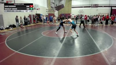152 lbs Quarters - Kam Koerner, Cobra Wrestling vs Bradley Green, Kingdom Wrestling