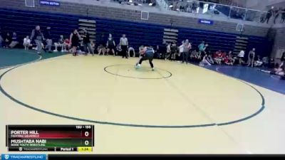 195 lbs Cons. Round 1 - Porter HIll, Fighting Squirrels vs Mushtaba Nabi, Boise Youth Wrestling