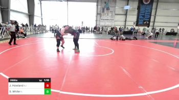 285 lbs Round Of 32 - Jacob Howland, NJ vs Shantavous White, FL