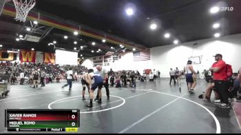 190 lbs Champ. Round 1 - Xavier Ramos, Oak Hills vs Miguel Romo, Warren