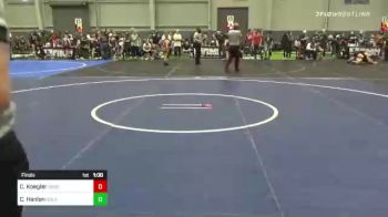 58 lbs Final - Colton Koegler, Douglas Mat Club vs Clace Hanlon, Gold Rush