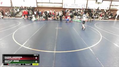 115 lbs Champ. Round 1 - Bentley Jenne, Altamont vs Maddix Anderson, Wasatch Wrestling Club