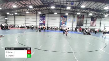 105 lbs Round Of 16 - Carson Matney, KY vs Bradley Ament, CT