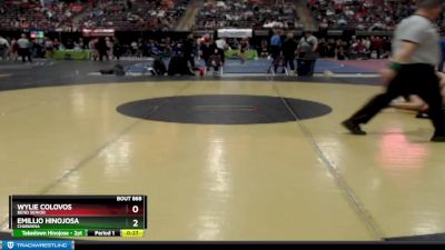 113 lbs Cons. Round 2 - Emillio Hinojosa, Chiawana vs Wylie Colovos, Bend Senior