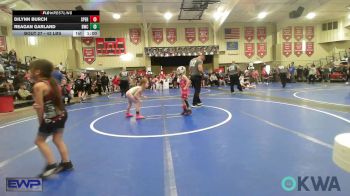43 lbs Rr Rnd 1 - Dilynn Burch, Sperry Wrestling Club vs Reagan Garland, Berryhill Wrestling Club