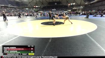 120 lbs Champ. Round 1 - Elijah Joseph, South West Washington Wrestling Club vs Wyatt Gavigan, Punisher Wrestling Company