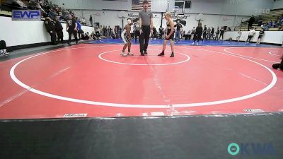 80 lbs Consolation - Blake Wright, Jay Wrestling Club vs Bryce Harlin, Muskogee Rougher Youth Wrestling