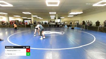 97 lbs Round Of 16 - Tristan Rosenschein, Newtown (CT) Youth Wrestling vs Cash Torres, Doughboy