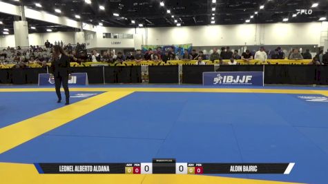 Aldin Bajric vs Leonel Alberto Aldana 2025 World IBJJF Jiu-Jitsu No-Gi Championship