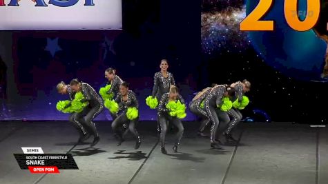 South Coast Freestyle - Snake [2025 Open Pom Semis] 2025 The Dance Worlds