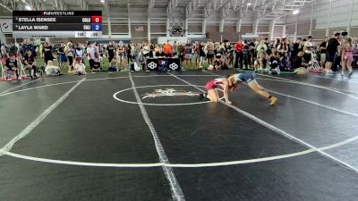 105 lbs Quarters - Stella Isensee, Colorado vs Layla Ward, California