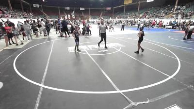 78 lbs Quarterfinal - Deedra Wohlgemuth, NM Beast vs Cohen Spruce, Sunnyside