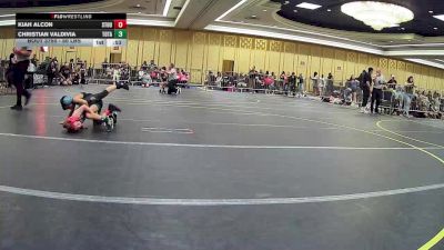 50 lbs Round Of 16 - Kiah Alcon, Stout Wr Ac vs Christian Valdivia, Total Kaos WC
